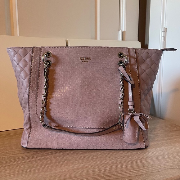 Guess 1981 Shoulder Handbag (Lavender) NWOT - Picture 1 of 12